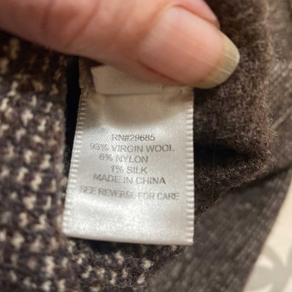 Pendleton Tweed Jacket Brown (Reversible) - Size … - image 8
